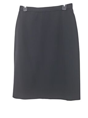 Investments Petites Classic Black Women's Pencil Skirt Size 6P